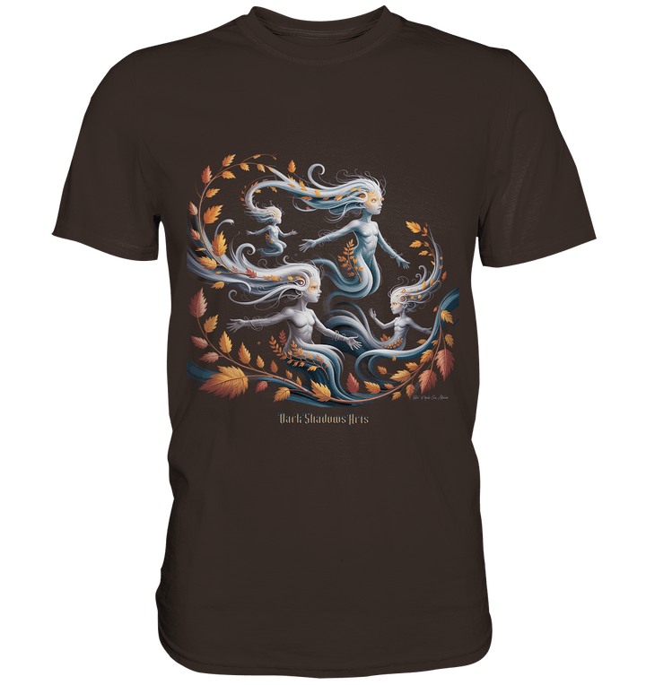 Ethereal Wind Spirits – Flüsternde Schatten & Naturmagie - Premium Shirt | Unisex - Shirts | Dark Shadows Arts