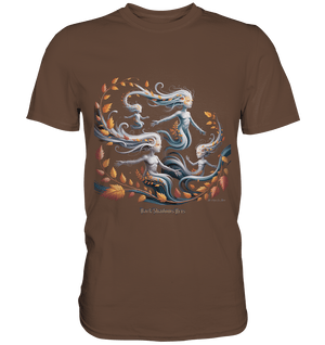 Ethereal Wind Spirits – Flüsternde Schatten & Naturmagie - Premium Shirt | Unisex - Shirts | Dark Shadows Arts