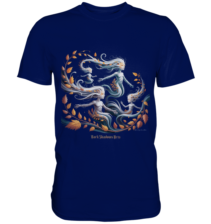 Ethereal Wind Spirits – Flüsternde Schatten & Naturmagie - Premium Shirt | Unisex - Shirts | Dark Shadows Arts