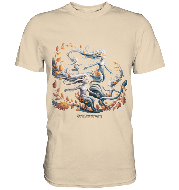 Ethereal Wind Spirits – Flüsternde Schatten & Naturmagie - Premium Shirt | Unisex - Shirts | Dark Shadows Arts