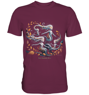 Ethereal Wind Spirits – Flüsternde Schatten & Naturmagie - Premium Shirt | Unisex - Shirts | Dark Shadows Arts