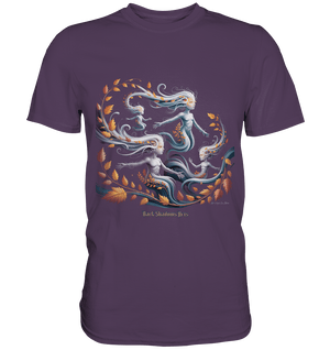Ethereal Wind Spirits – Flüsternde Schatten & Naturmagie - Premium Shirt | Unisex - Shirts | Dark Shadows Arts