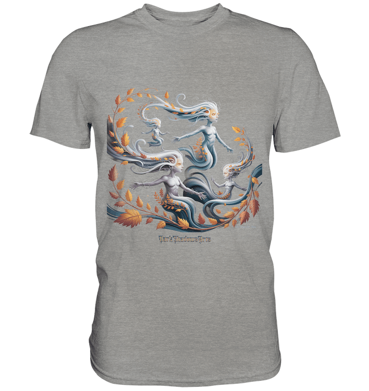 Ethereal Wind Spirits – Flüsternde Schatten & Naturmagie - Premium Shirt | Unisex - Shirts | Dark Shadows Arts