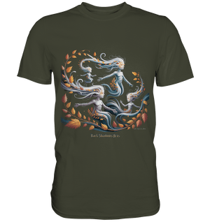 Ethereal Wind Spirits – Flüsternde Schatten & Naturmagie - Premium Shirt | Unisex - Shirts | Dark Shadows Arts