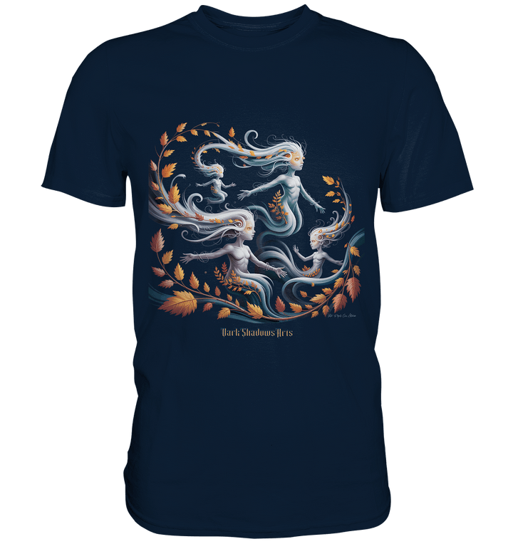 Ethereal Wind Spirits – Flüsternde Schatten & Naturmagie - Premium Shirt | Unisex - Shirts | Dark Shadows Arts