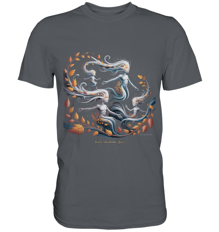 Ethereal Wind Spirits – Flüsternde Schatten & Naturmagie - Premium Shirt | Unisex - Shirts | Dark Shadows Arts