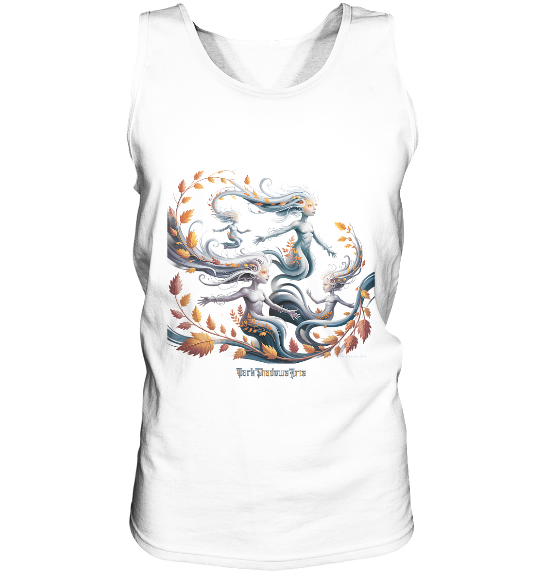 Ethereal Wind Spirits – Flüsternde Schatten & Naturmagie - Relaxed Tank Top | Tank - Tops | Dark Shadows Arts