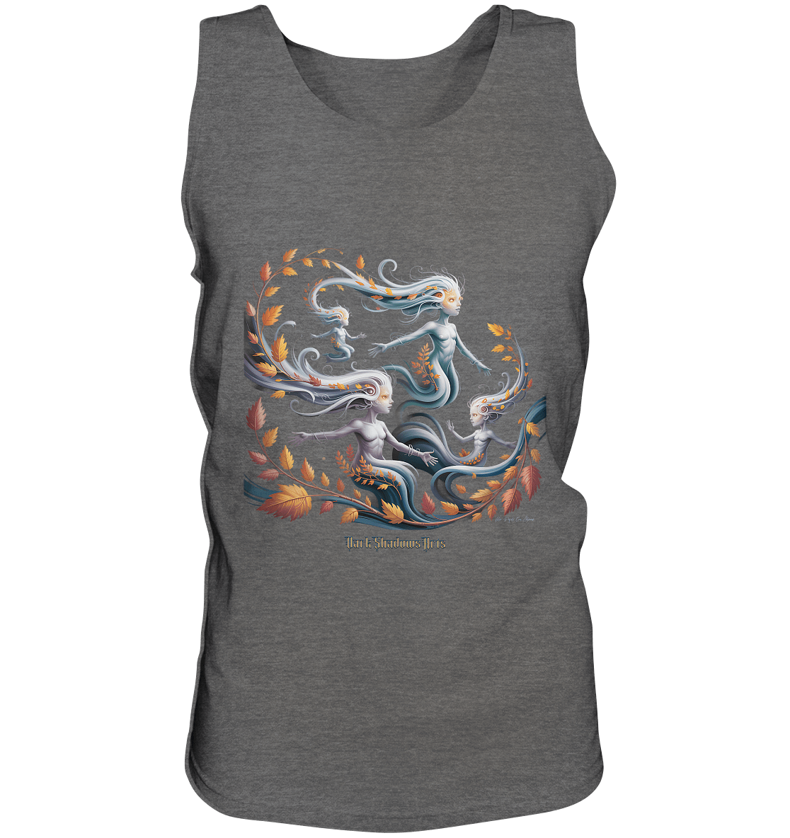 Ethereal Wind Spirits – Flüsternde Schatten & Naturmagie - Relaxed Tank Top | Tank - Tops | Dark Shadows Arts