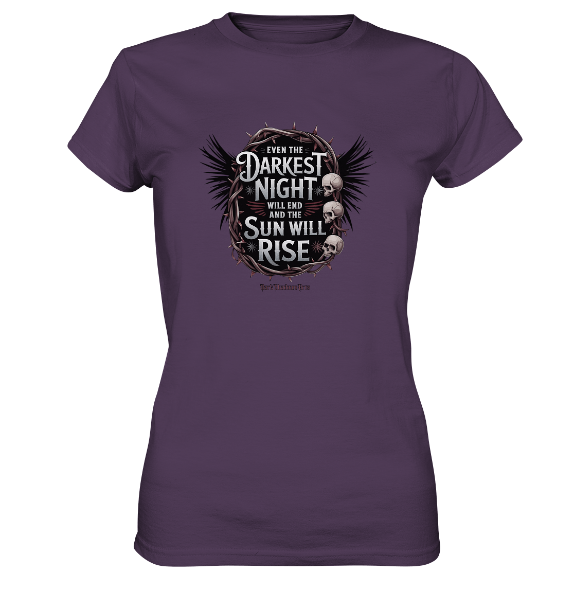 Even the Darkest night will end - Ladies Premium Shirt | Lady - Shirts | Dark Shadows Arts