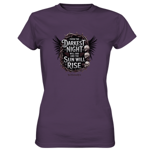 Even the Darkest night will end - Ladies Premium Shirt | Lady - Shirts | Dark Shadows Arts