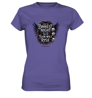 Even the Darkest night will end - Ladies Premium Shirt | Lady - Shirts | Dark Shadows Arts