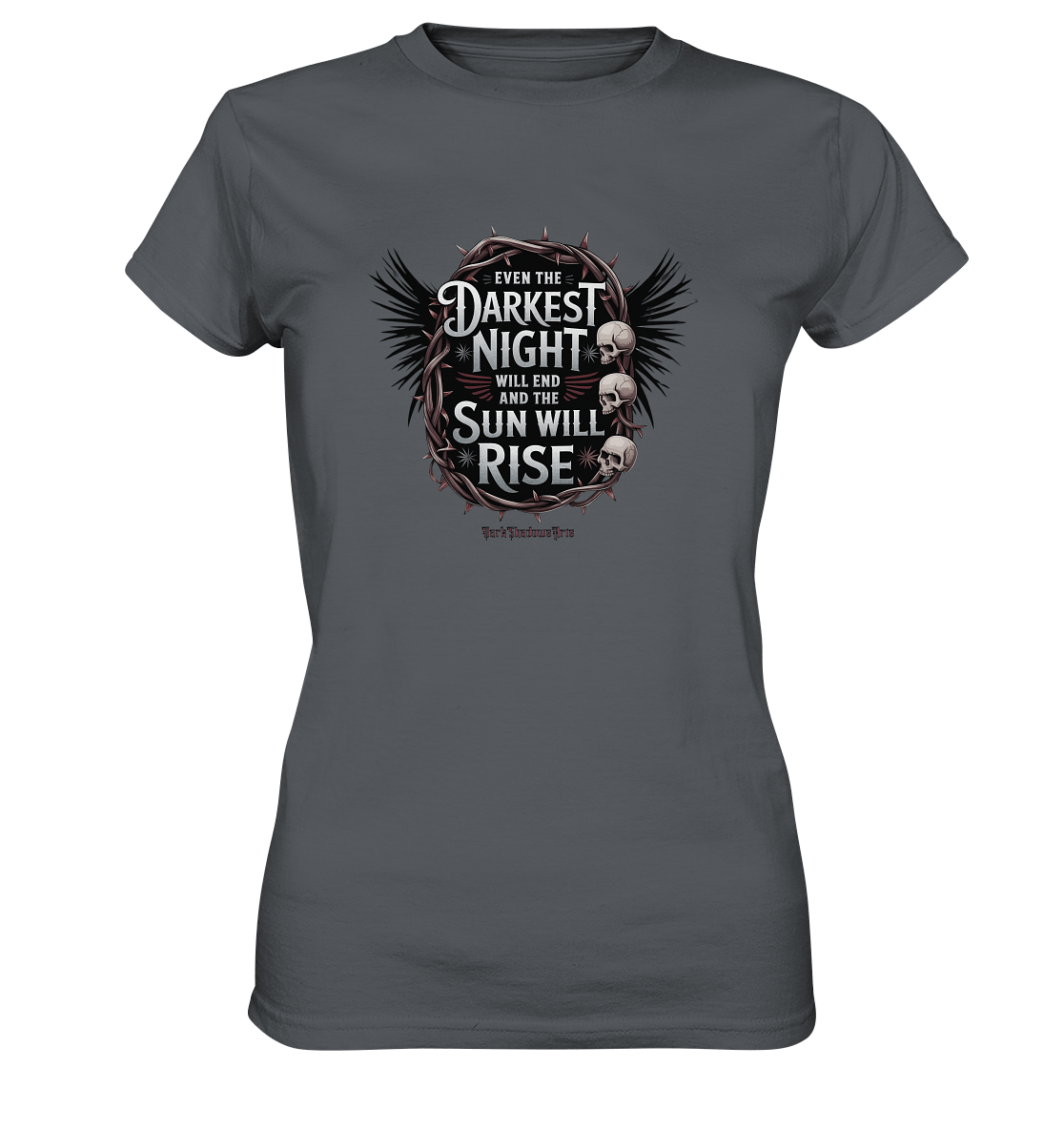 Even the Darkest night will end - Ladies Premium Shirt | Lady - Shirts | Dark Shadows Arts