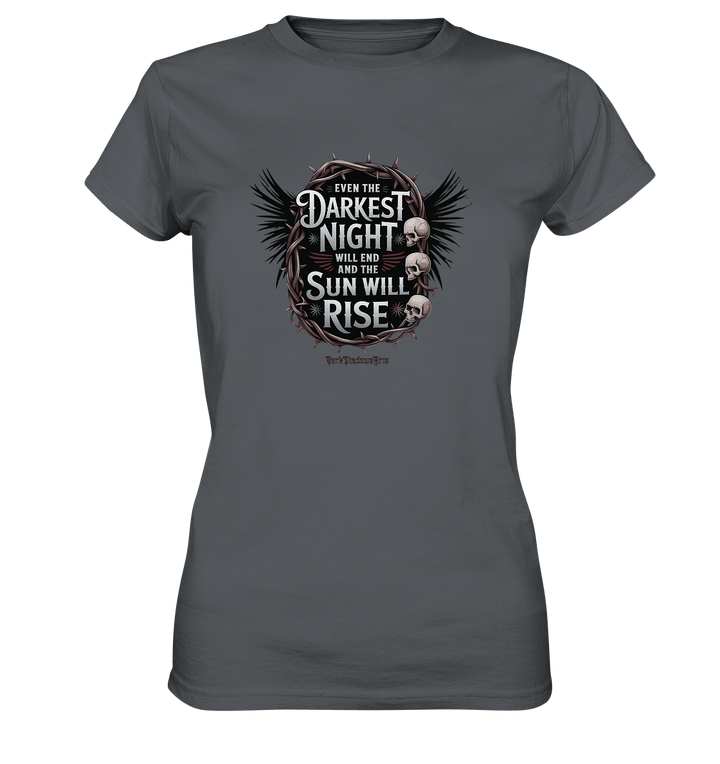 Even the Darkest night will end - Ladies Premium Shirt | Lady - Shirts | Dark Shadows Arts