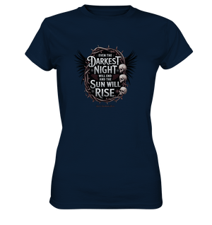 Even the Darkest night will end - Ladies Premium Shirt | Lady - Shirts | Dark Shadows Arts