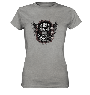Even the Darkest night will end - Ladies Premium Shirt | Lady - Shirts | Dark Shadows Arts