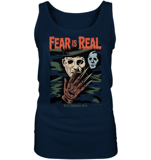 Fear Is Real – Horrorikonen im Schattenstil - DSA - Ladies Tank - Top | Tank - Tops | Dark Shadows Arts