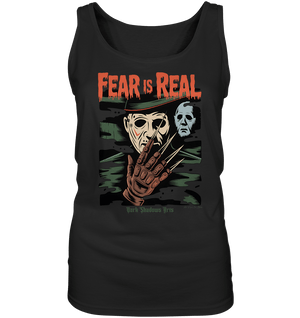 Fear Is Real – Horrorikonen im Schattenstil - DSA - Ladies Tank - Top | Tank - Tops | Dark Shadows Arts