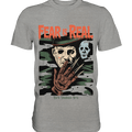 Fear Is Real – Horrorikonen im Schattenstil - DSA - Premium Shirt | Unisex - Shirts | Dark Shadows Arts