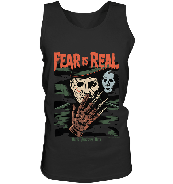 Fear Is Real – Horrorikonen im Schattenstil - DSA - Relaxed Tank Top | Tank - Tops | Dark Shadows Arts