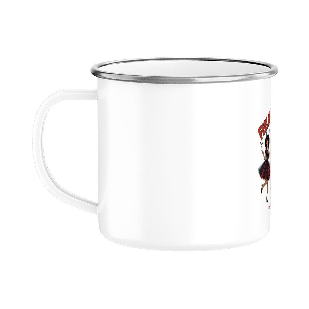 Feelin’ Witchy - Emaille Tasse | Mug | Dark Shadows Arts