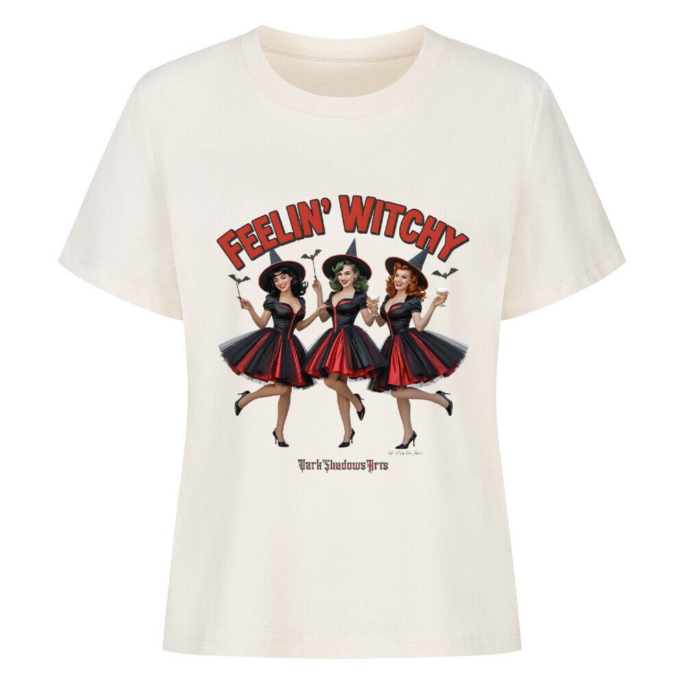 Feelin’ Witchy - Premium Organic Shirt Women | T-Shirt | Dark Shadows Arts