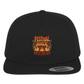 festival junkie - world tour 2025 - rock music passion - Premium Snapback | Kappen & Mützen | Dark Shadows Arts