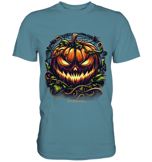 Filigranes Halloween Kürbis Motiv - Premium Shirt | Unisex - Shirts | Dark Shadows Arts