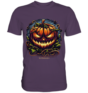 Filigranes Halloween Kürbis Motiv - Premium Shirt | Unisex - Shirts | Dark Shadows Arts