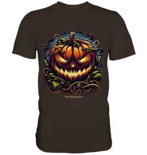 Filigranes Halloween Kürbis Motiv - Premium Shirt | Unisex - Shirts | Dark Shadows Arts