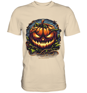 Filigranes Halloween Kürbis Motiv - Premium Shirt | Unisex - Shirts | Dark Shadows Arts
