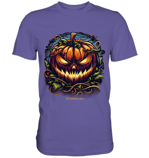 Filigranes Halloween Kürbis Motiv - Premium Shirt | Unisex - Shirts | Dark Shadows Arts