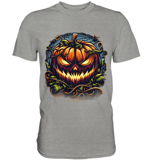 Filigranes Halloween Kürbis Motiv - Premium Shirt | Unisex - Shirts | Dark Shadows Arts