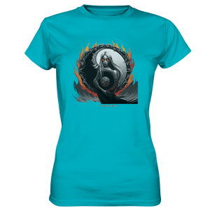 Flamebound Enigma - Yin - Yang Guardian - Ladies Premium Shirt | Lady - Shirts | Dark Shadows Arts