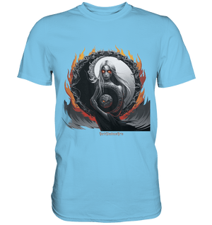 Flamebound Enigma - Yin - Yang Guardian - Premium Shirt | Unisex - Shirts | Dark Shadows Arts