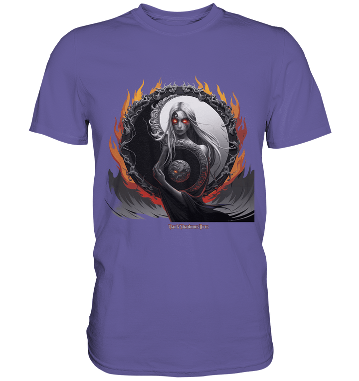 Flamebound Enigma - Yin - Yang Guardian - Premium Shirt | Unisex - Shirts | Dark Shadows Arts