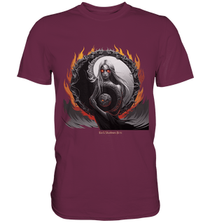 Flamebound Enigma - Yin - Yang Guardian - Premium Shirt | Unisex - Shirts | Dark Shadows Arts