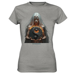 Flammenkriegerin der Nacht – Dunkle Schönheit & Macht - Dark Shadows Arts - Ladies Premium Shirt | Lady - Shirts | Dark Shadows Arts