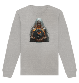 Flammenkriegerin der Nacht – Dunkle Schönheit & Macht - Dark Shadows Arts - Organic Basic Unisex Sweatshirt | Sweatshirts | Dark Shadows Arts