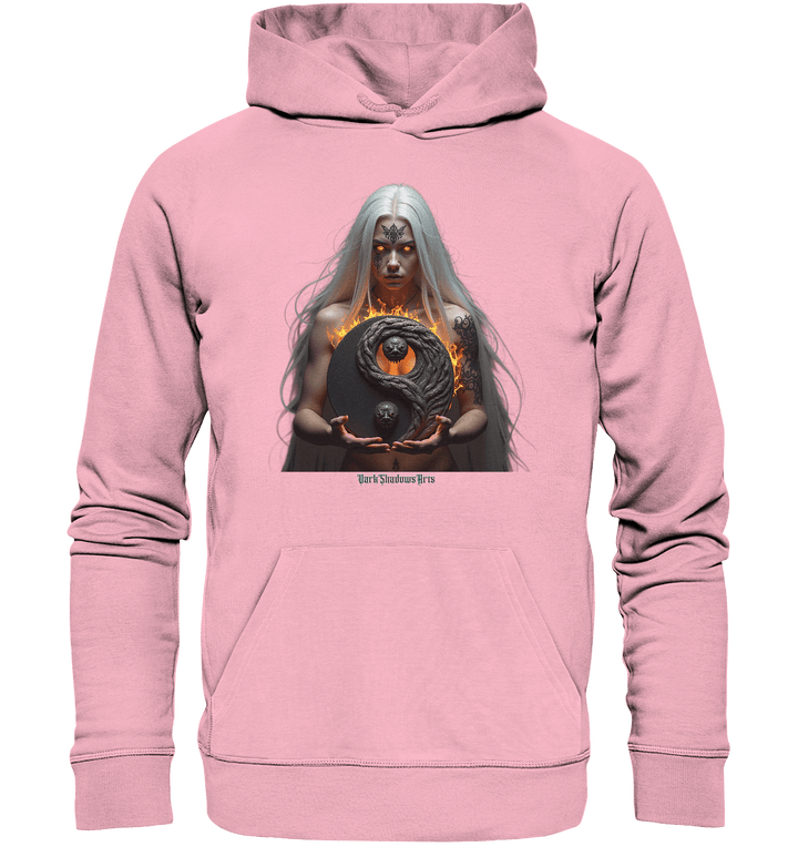 Flammenkriegerin der Nacht – Dunkle Schönheit & Macht - Dark Shadows Arts - Organic Hoodie | Hoodies | Dark Shadows Arts
