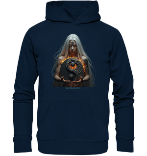 Flammenkriegerin der Nacht – Dunkle Schönheit & Macht - Dark Shadows Arts - Organic Hoodie | Hoodies | Dark Shadows Arts