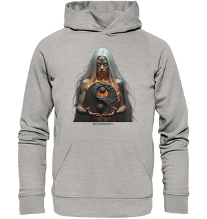 Flammenkriegerin der Nacht – Dunkle Schönheit & Macht - Dark Shadows Arts - Organic Hoodie | Hoodies | Dark Shadows Arts