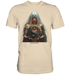 Flammenkriegerin der Nacht – Dunkle Schönheit & Macht - Dark Shadows Arts - Premium Shirt | Unisex - Shirts | Dark Shadows Arts