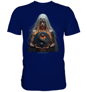 Flammenkriegerin der Nacht – Dunkle Schönheit & Macht - Dark Shadows Arts - Premium Shirt | Unisex - Shirts | Dark Shadows Arts