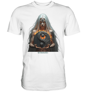 Flammenkriegerin der Nacht – Dunkle Schönheit & Macht - Dark Shadows Arts - Premium Shirt | Unisex - Shirts | Dark Shadows Arts