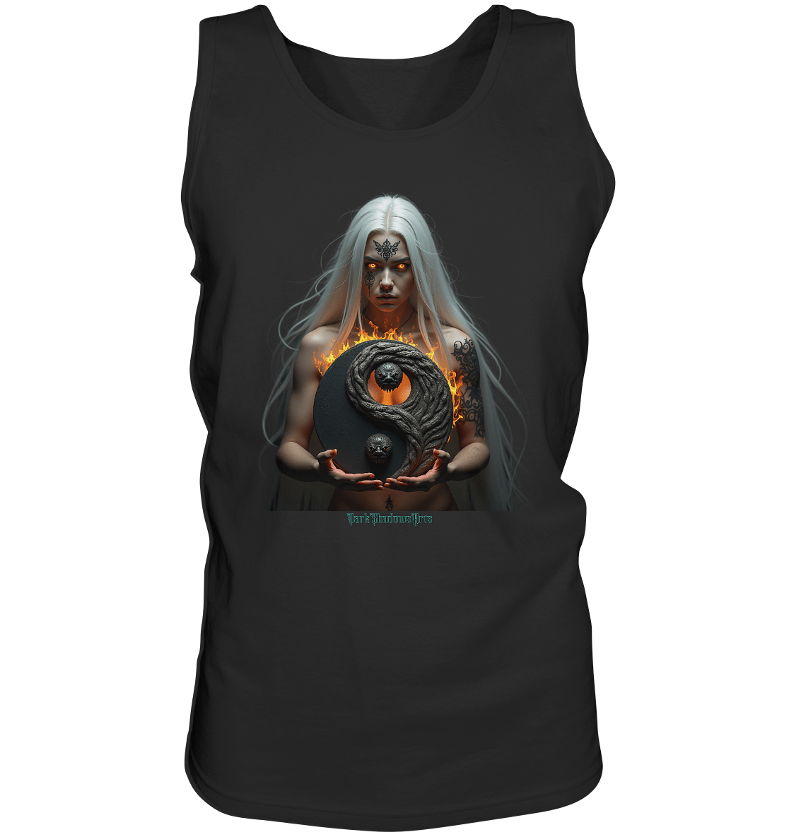 Flammenkriegerin der Nacht – Dunkle Schönheit & Macht - Dark Shadows Arts - Relaxed Tank Top | Tank - Tops | Dark Shadows Arts