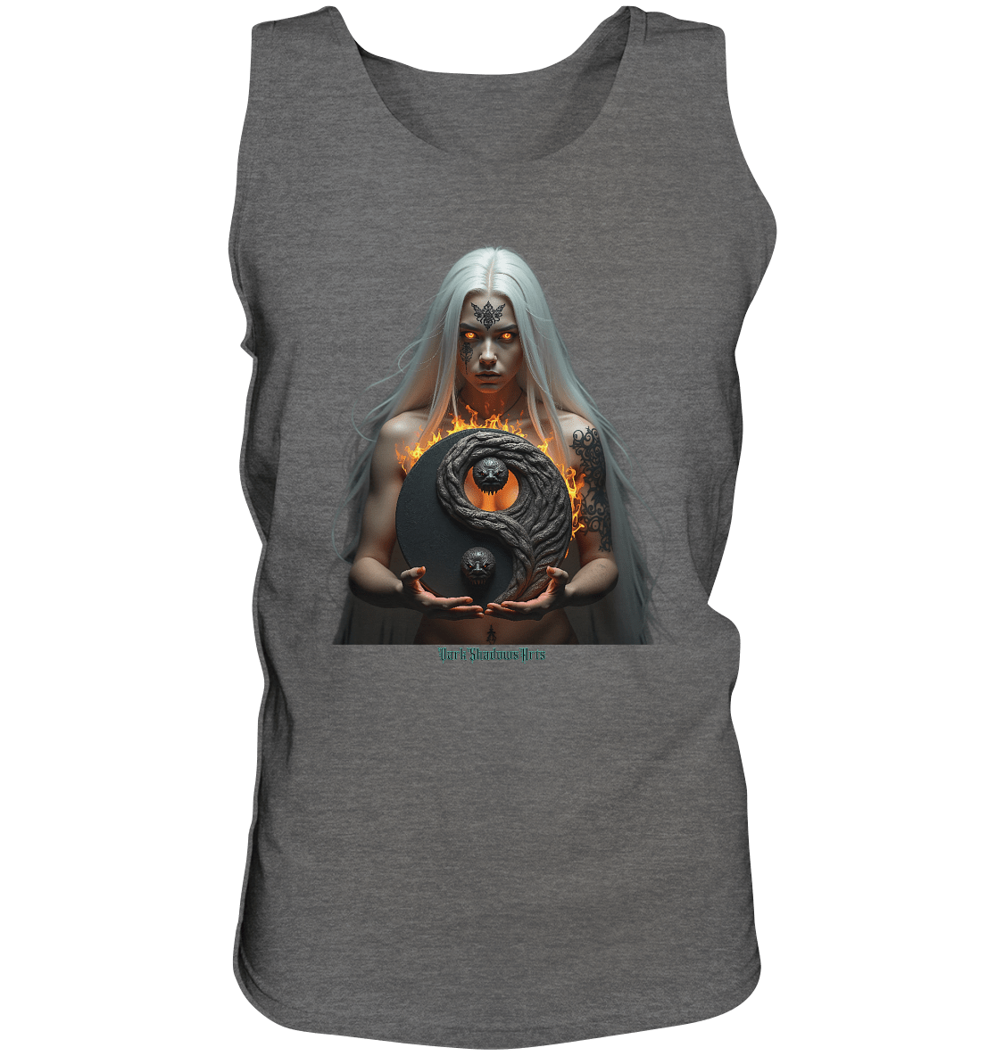 Flammenkriegerin der Nacht – Dunkle Schönheit & Macht - Dark Shadows Arts - Relaxed Tank Top | Tank - Tops | Dark Shadows Arts