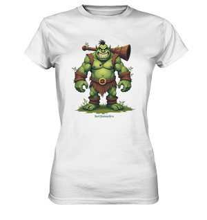 Forest Guardian - The Grinning Ogre - Ladies Premium Shirt | Lady - Shirts | Dark Shadows Arts