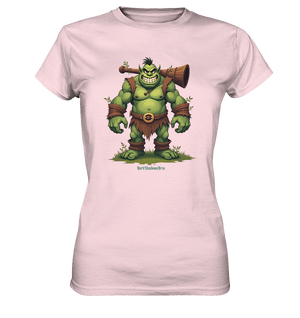 Forest Guardian - The Grinning Ogre - Ladies Premium Shirt | Lady - Shirts | Dark Shadows Arts
