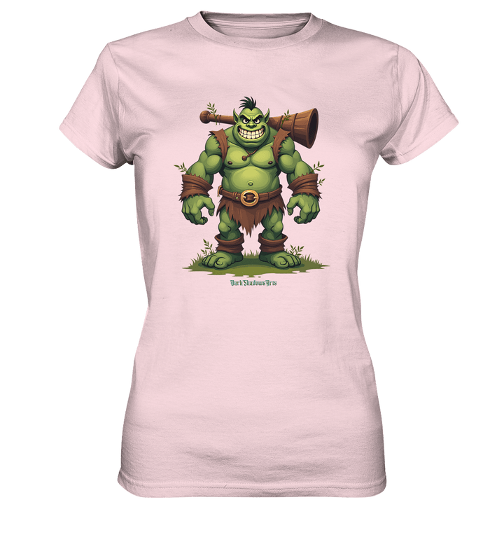Forest Guardian - The Grinning Ogre - Ladies Premium Shirt | Lady - Shirts | Dark Shadows Arts