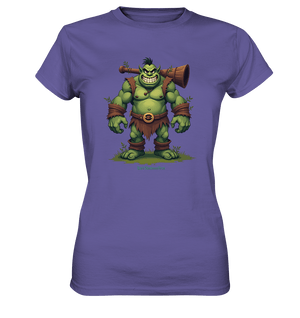 Forest Guardian - The Grinning Ogre - Ladies Premium Shirt | Lady - Shirts | Dark Shadows Arts